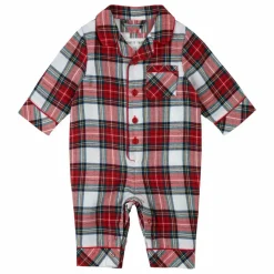 Petit Lem Pyjamas, Sous-Vêtements|Pyjamas, Sous-Vêtements*Pyjama 1 Pièce Tartan Flanelle Fibres Recyclées |