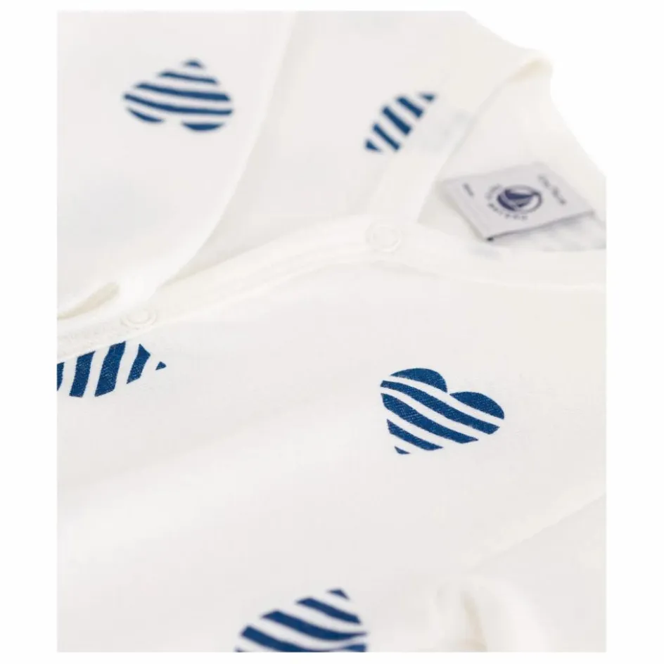 Best Petit Bateau Pyjama à Pieds Bertho Coton Bio | Ecru