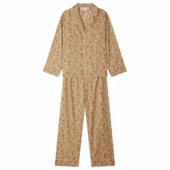 New Bonpoint Pyjama avec Pochette Dormeur Liberty Coton Bio | Mauve