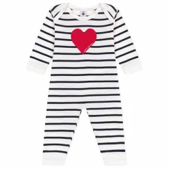 Petit Bateau Pyjama Berlin Coton Bio | Ecru