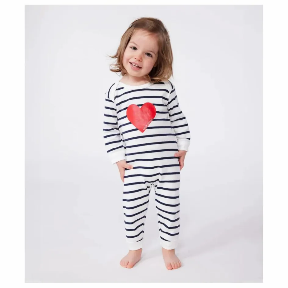 Petit Bateau Pyjama Berlin Coton Bio | Ecru