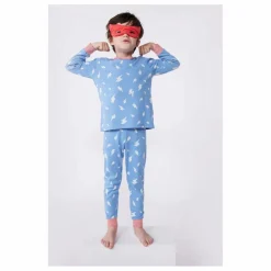 Online Pyjama Bretona Avec Cape Flash Coton Bio | Enfant Nuit, Sous-Vêtements