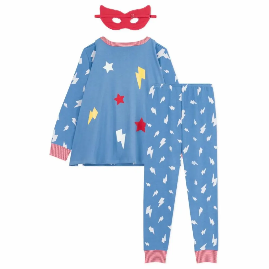 Online Pyjama Bretona Avec Cape Flash Coton Bio | Enfant Nuit, Sous-Vêtements