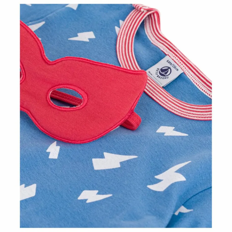 Online Pyjama Bretona Avec Cape Flash Coton Bio | Enfant Nuit, Sous-Vêtements