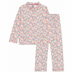 Online Pyjama Chemise et Pantalon Fleuris Coton Bio | Enfant Nuit, Sous-Vêtements