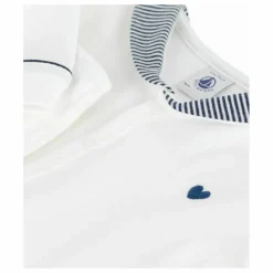 Petit Bateau Pyjama Col Rayé Coton Bio || Pyjamas, Sous-Vêtements|Pyjamas, Sous-Vêtements
