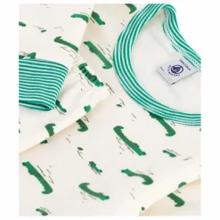 Petit Bateau Pyjama Crocodiles Coton Bio ||Enfant Nuit, Sous-Vêtements