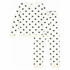 Femme Petit Bateau Nuit*Pyjama Cœurs Eponge |