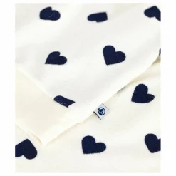 Femme Petit Bateau Nuit*Pyjama Cœurs Eponge |