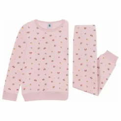 Online Pyjama Cœurs et Fleurs Coton Bio | Enfant Nuit, Sous-Vêtements
