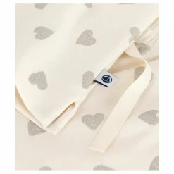 Femme Petit Bateau Nuit*Pyjama Cœurs Pailletés Coton Bio |