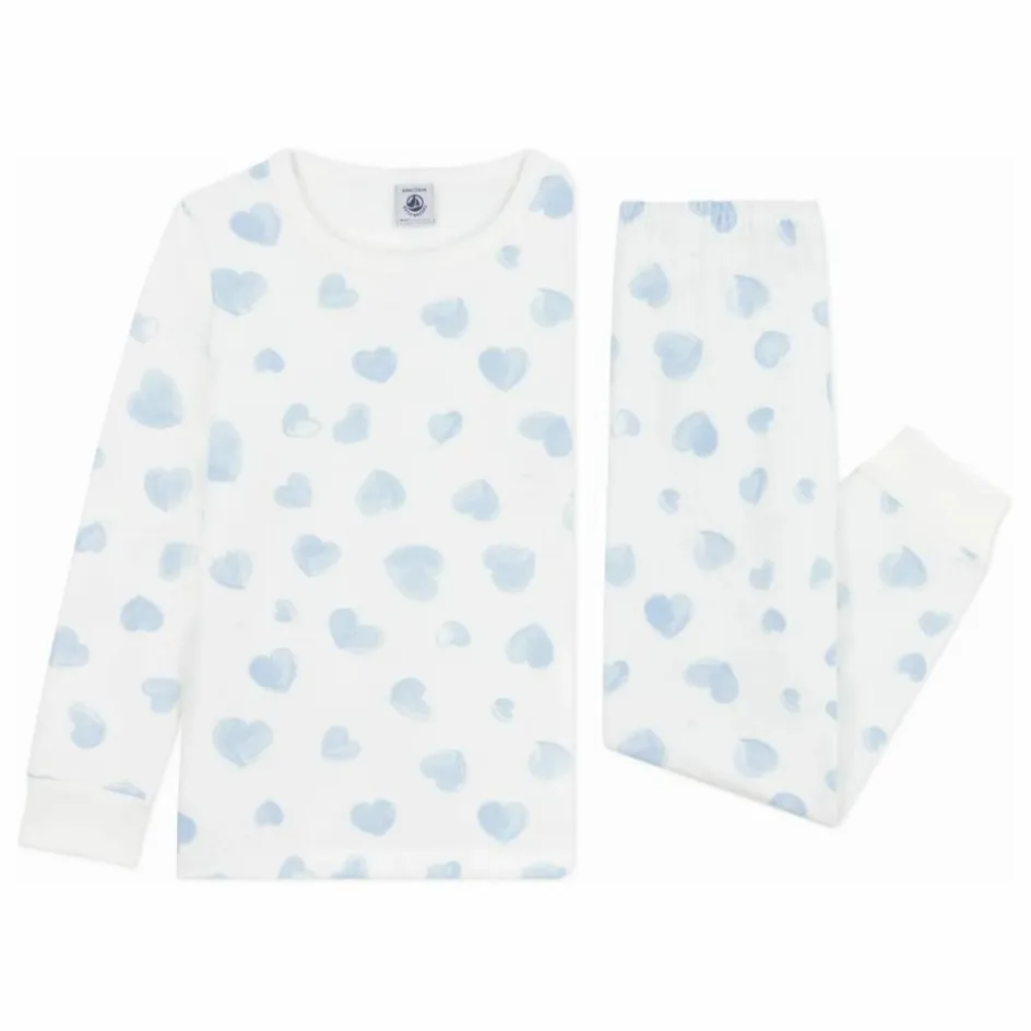 Discount Pyjama Cœurs Peints Coton Bio | Enfant Nuit, Sous-Vêtements