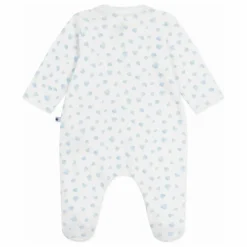 Petit Bateau Pyjamas, Sous-Vêtements|Pyjamas, Sous-Vêtements*Pyjama Dors Bien Col Cœurs Coton Bio |