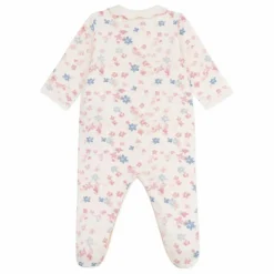 Petit Bateau Pyjamas, Sous-Vêtements|Pyjamas Et Bodies*Pyjama Dors Bien Col Fleuri Coton Bio |