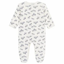 Petit Bateau Pyjamas, Sous-Vêtements|Pyjamas Et Bodies*Pyjama Dors Bien Zèbres Coton Bio |