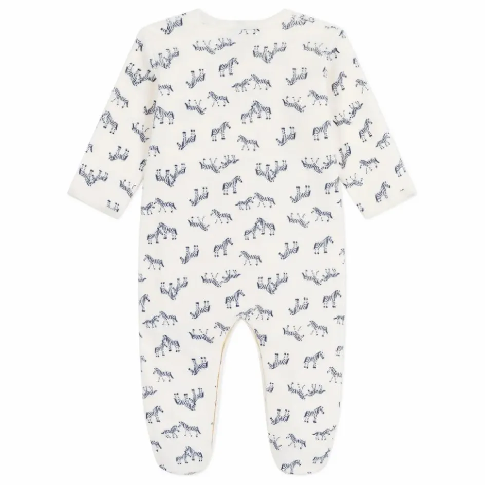 Petit Bateau Pyjamas, Sous-Vêtements|Pyjamas Et Bodies*Pyjama Dors Bien Zèbres Coton Bio |