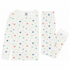 Discount Pyjama Elastiqué Cœurs Coton Bio | Enfant Nuit, Sous-Vêtements
