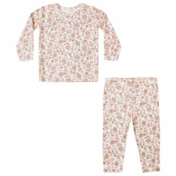 Enfant Quincy Mae Nuit, Sous-Vêtements|Pyjamas, Sous-Vêtements*Pyjama Fleuri Bamboo |