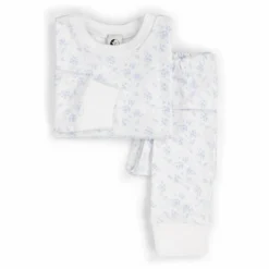 Pyjama Fleuri Coton Bio | Enfant Nuit, Sous-Vêtements|Pyjamas, Sous-Vêtements