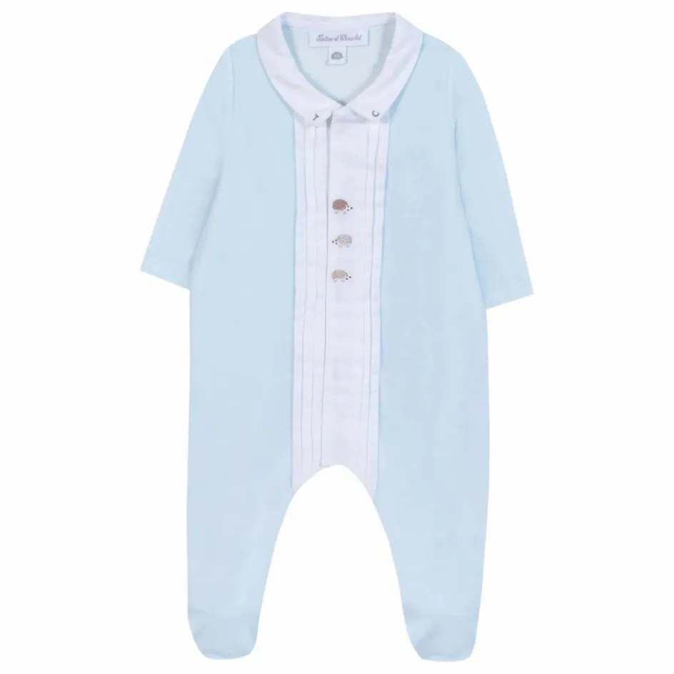 Online Tartine et Chocolat Pyjama Hérisson | Bleu Clair