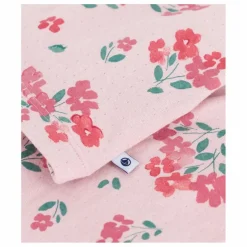 New Petit Bateau Pyjama Léger Fleuri Coton Bio | Rose