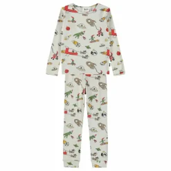 Best Molo Pyjama Lue Space Coton Bio | Ecru
