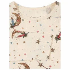 Enfant Konges Sløjd Nuit, Sous-Vêtements|Nuit, Sous-Vêtements*Pyjama Lunes Coton Bio |