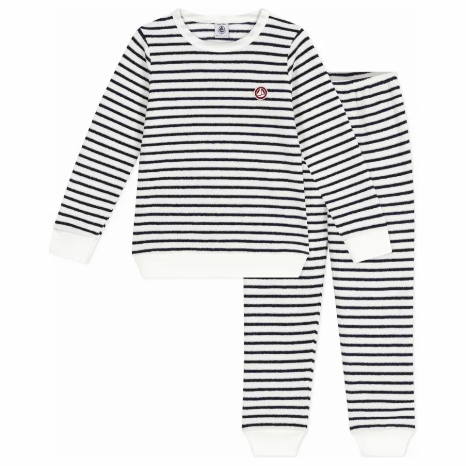 Discount Pyjama Marinière Eponge Modal | Enfant Nuit, Sous-Vêtements|Nuit, Sous-Vêtements