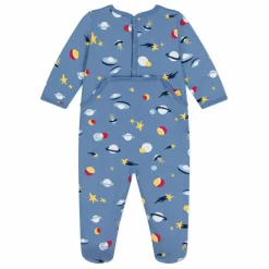 Petit Bateau Pyjamas, Sous-Vêtements|Pyjamas Et Bodies*Pyjama Molleton Espace |