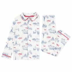 Enfant Petit Bateau Nuit, Sous-Vêtements|Nuit, Sous-Vêtements*Pyjama Mon Paris Coton Bio |