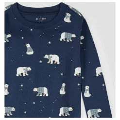 Enfant Petit Lem Nuit, Sous-Vêtements|Nuit, Sous-Vêtements*Pyjama Ours Polaire Coton Bio |