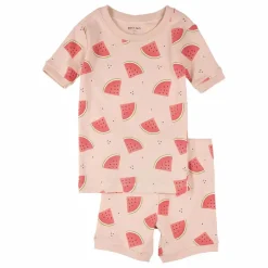 Enfant Petit Lem Nuit, Sous-Vêtements*Pyjama Pastèques Coton Bio |