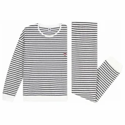 Petit Bateau Pyjama Rayé Eponge ||Femme Nuit