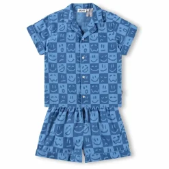 Online Pyjama Short Lexi Damier Coton Bio | Enfant Nuit, Sous-Vêtements|Nuit, Sous-Vêtements