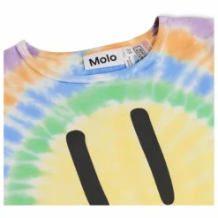 Best Molo Pyjama Short Luvis Smile Tie and Dye Coton Bio | Orange