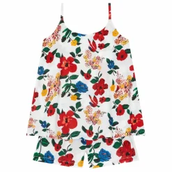 Lucas du Tertre Pyjama Strappy Hibiscus ||Enfant Nuit, Sous-Vêtements