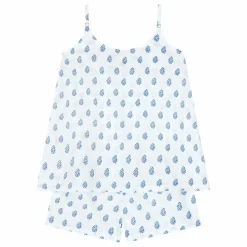 Discount Lucas du Tertre Pyjama Strappy Palm | Bleu
