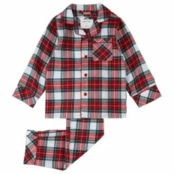 Outlet Pyjama Tartan Flanelle Fibres Recyclées | Enfant Nuit, Sous-Vêtements|Nuit, Sous-Vêtements