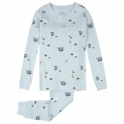 Enfant Petit Lem Nuit, Sous-Vêtements*Pyjama Tea Party Coton Bio |