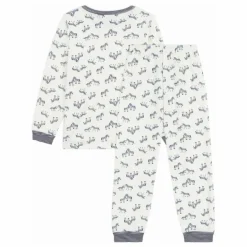 Enfant Petit Bateau Nuit, Sous-Vêtements*Pyjama Zèbres Coton Bio |
