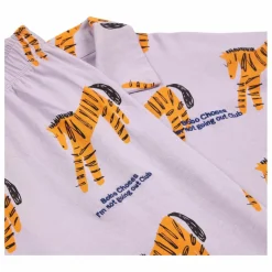 Clearance Bobo Choses Pyjama Zèbres Coton Bio | Lavande