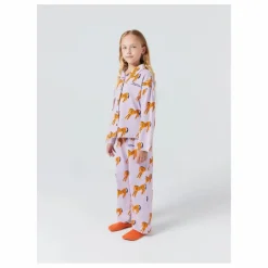 Clearance Bobo Choses Pyjama Zèbres Coton Bio | Lavande