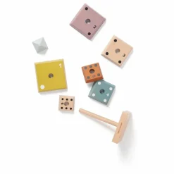 New Pyramide à empiler en bois Jouets D'Éveil
