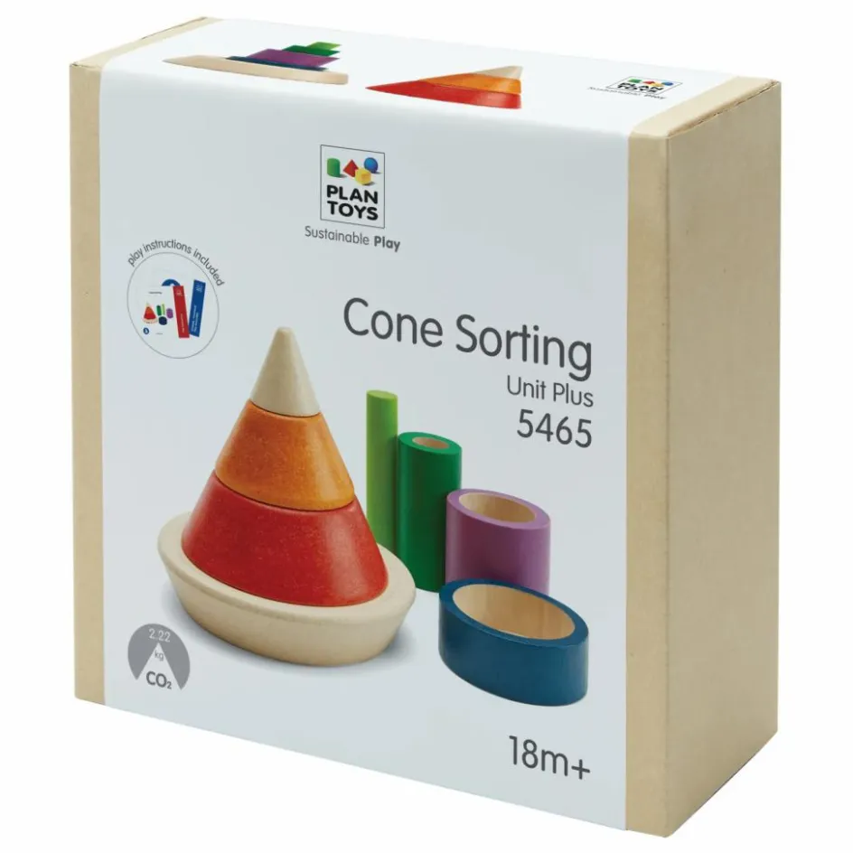 Plan Toys Jouets D'Éveil*Pyramide à empiler et à encastrer