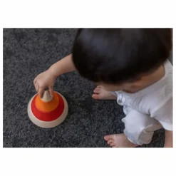 Plan Toys Jouets D'Éveil*Pyramide à empiler et à encastrer