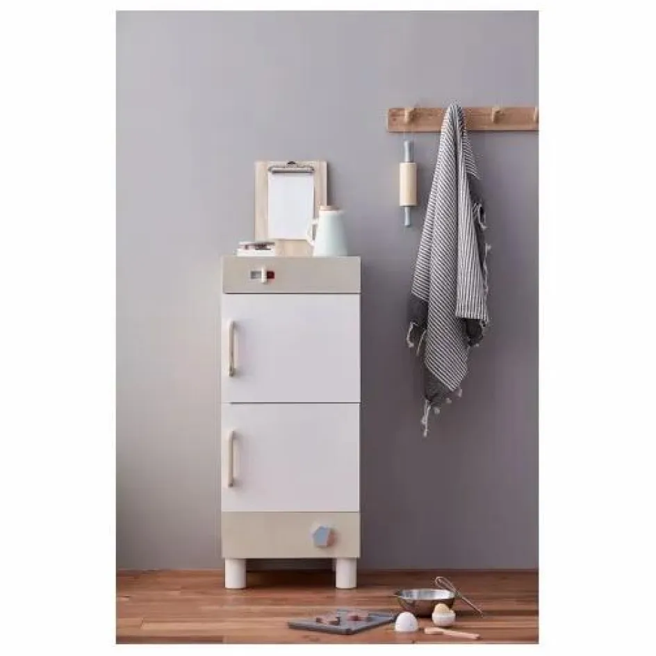Kid's Concept Réfrigérateur et congélateur en bois| Cuisines, Marchandes