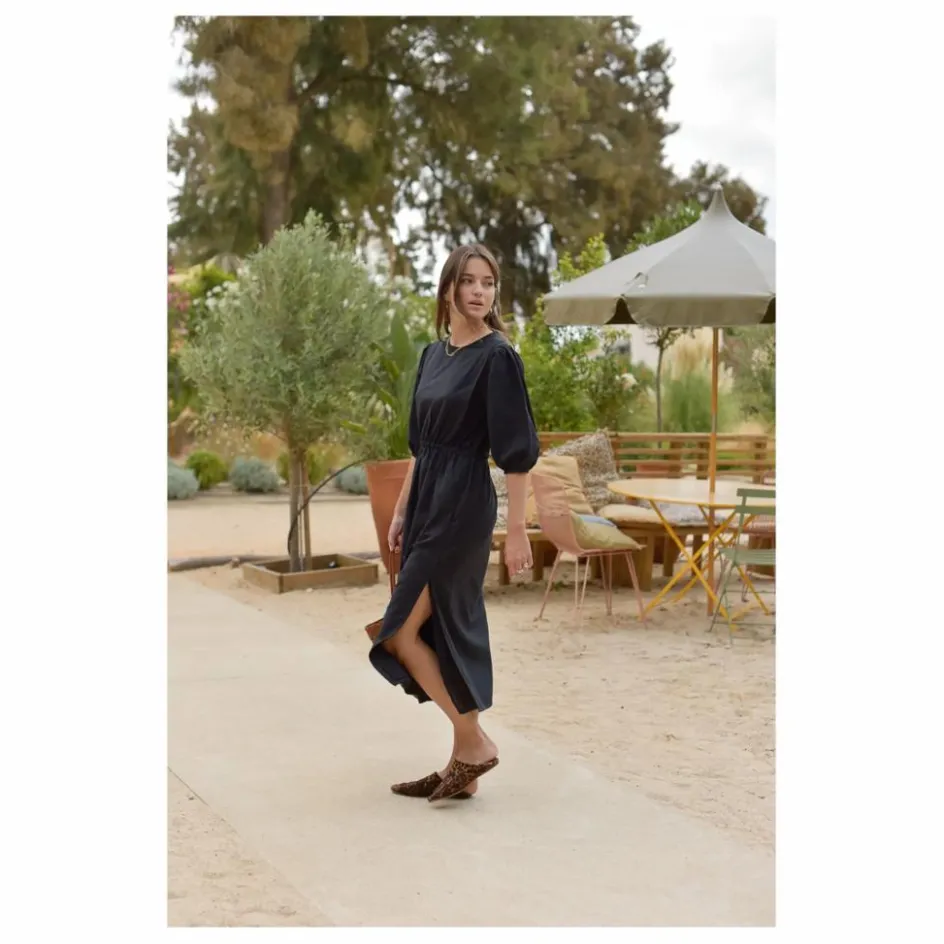 Marlot Paris Robe Aime Seersucker - Collection Femme ||Femme Robes, Combinaisons