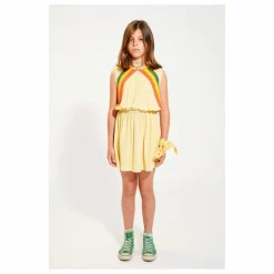 Piupiuchick Robe Ajouré Rayure Eponge Bio ||Enfant Robes, Combinaisons|Robes, Combinaisons