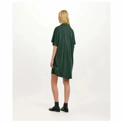 New Momoni Robe Asado Métallisée | Vert