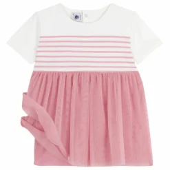 Online Petit Bateau Robe Barlotta Coton Bio | Rose